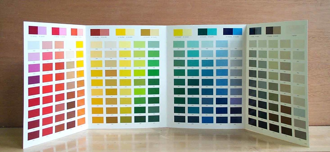 Room Paint Color Chart